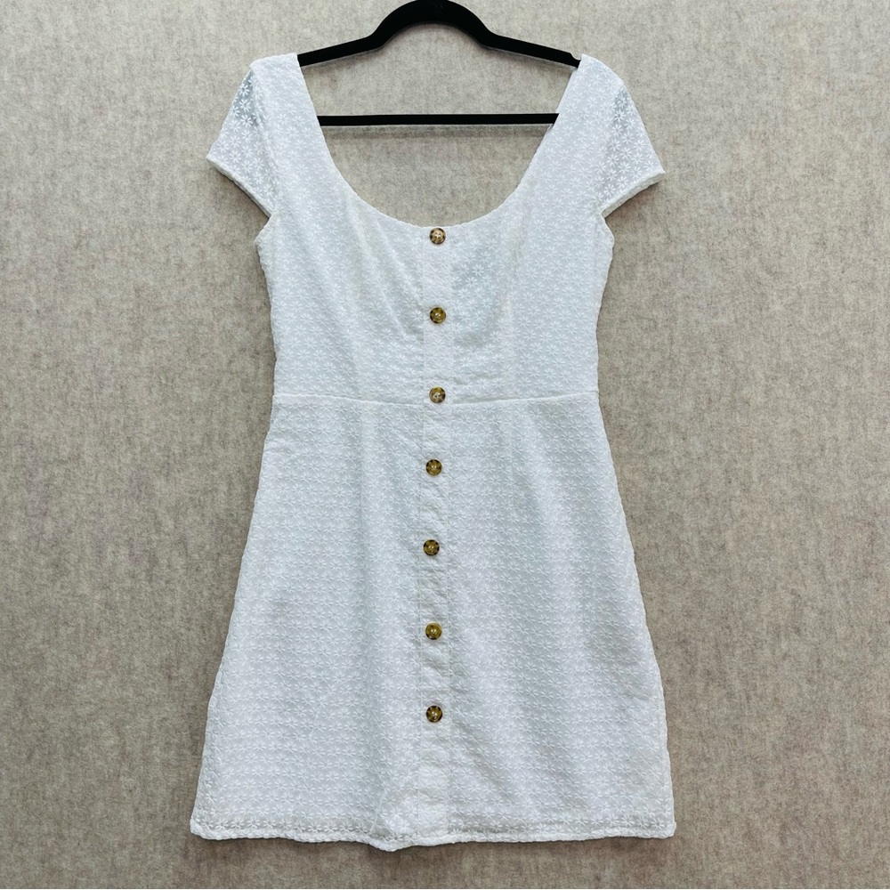 Women's B Darlin Embroidered Fully Lined Summer Dress, 9/10 Juniors